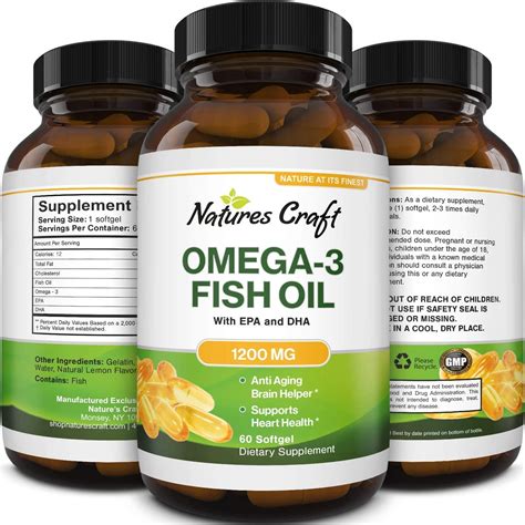 omega 3 supplements.